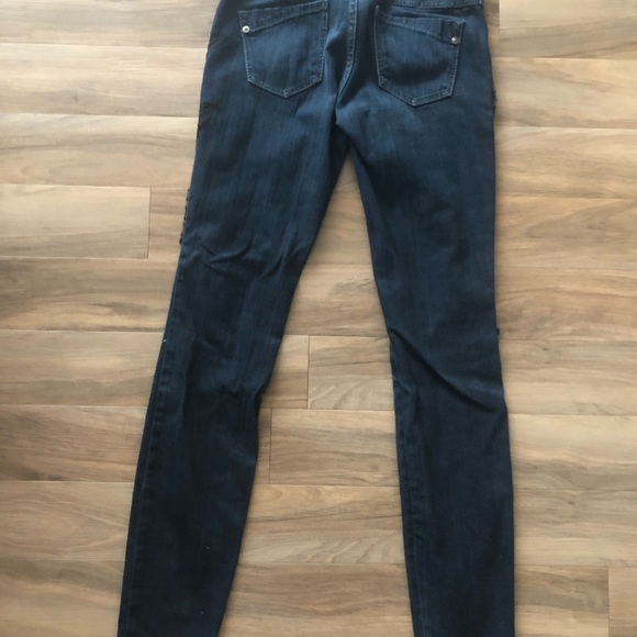 Express embellished Blue Jeans - Picture 2 of 5